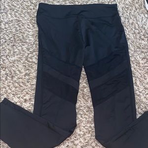 Black active pants